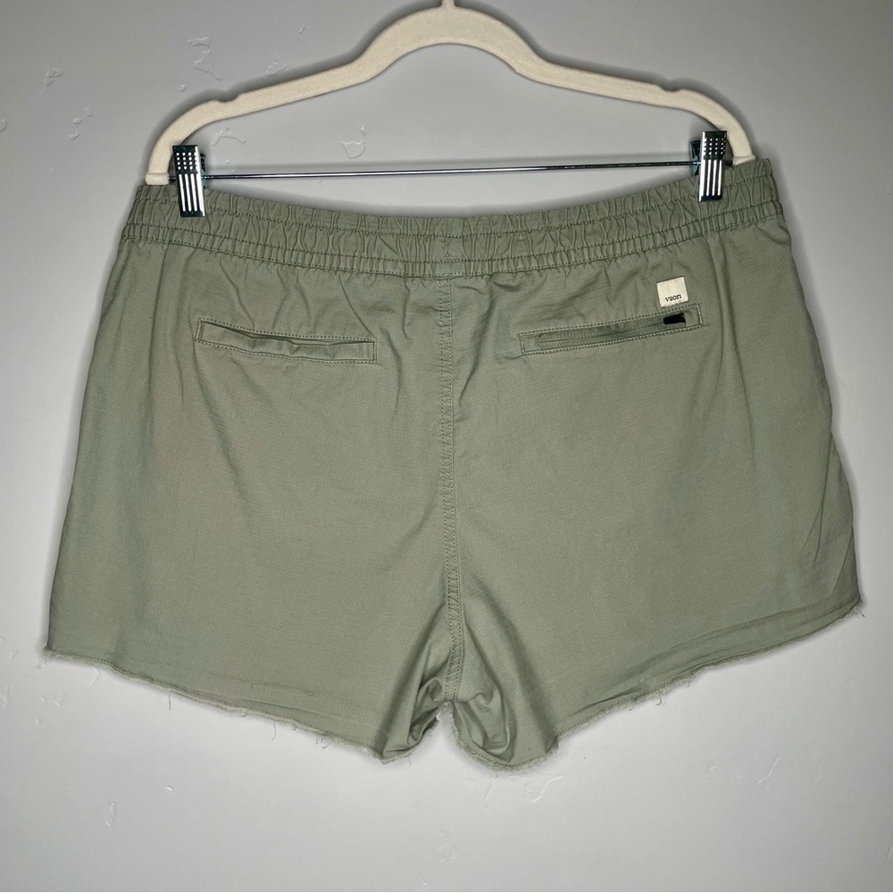 Vuori Light Olive Green Athletic Shorts - Picture 3 of 5